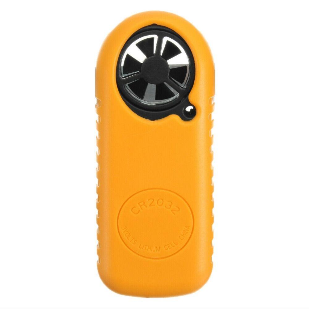 Mini Design Wind Speed Meter LCD Backlight Display Airflow Meter Temperature Tester  Outdoor Use