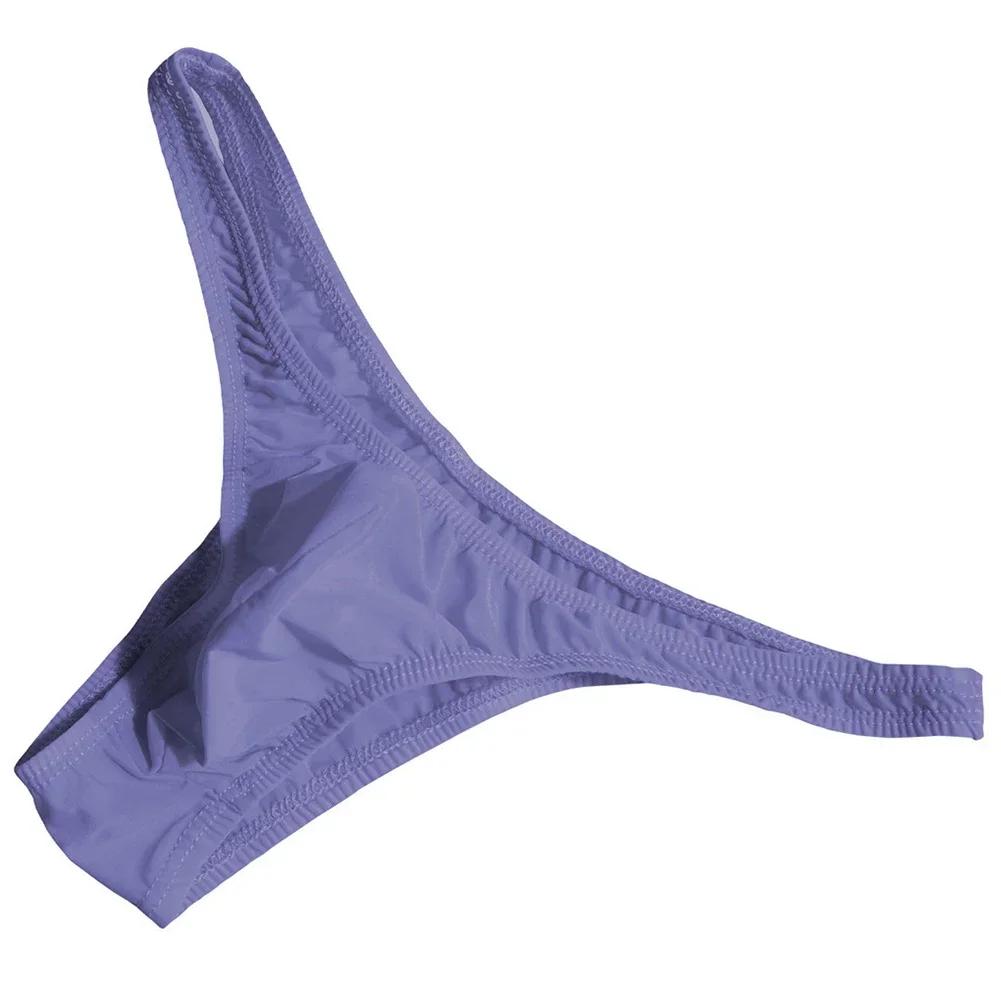 Sexy Briefs Men Underwear Pouch Bottoms Soft Trucks Homewear Thong Lingerie Fashion New Comfortable Summer