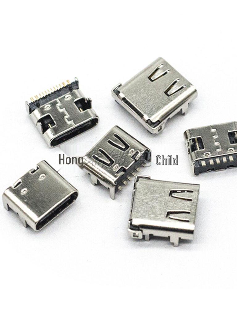 USB Female to Male Type-C Connector, Type-A/B SMD with Straight/Bent Pins