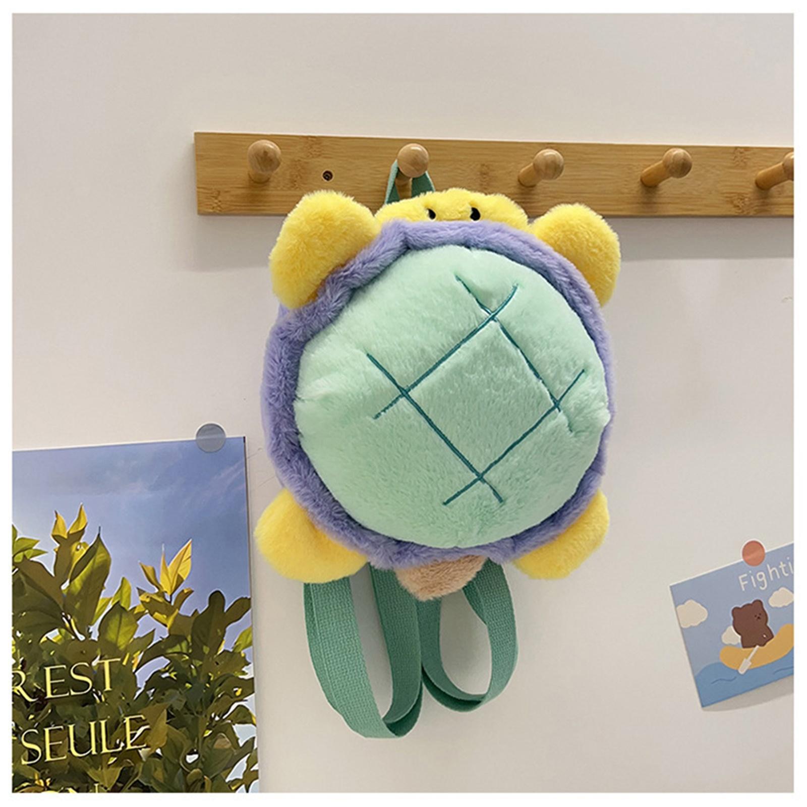 

Cartoon Plush Backpack, Cute Sea Animal Doll Bag, A Stylish Backpack For Girls For Everyday Use And Commuting One Size