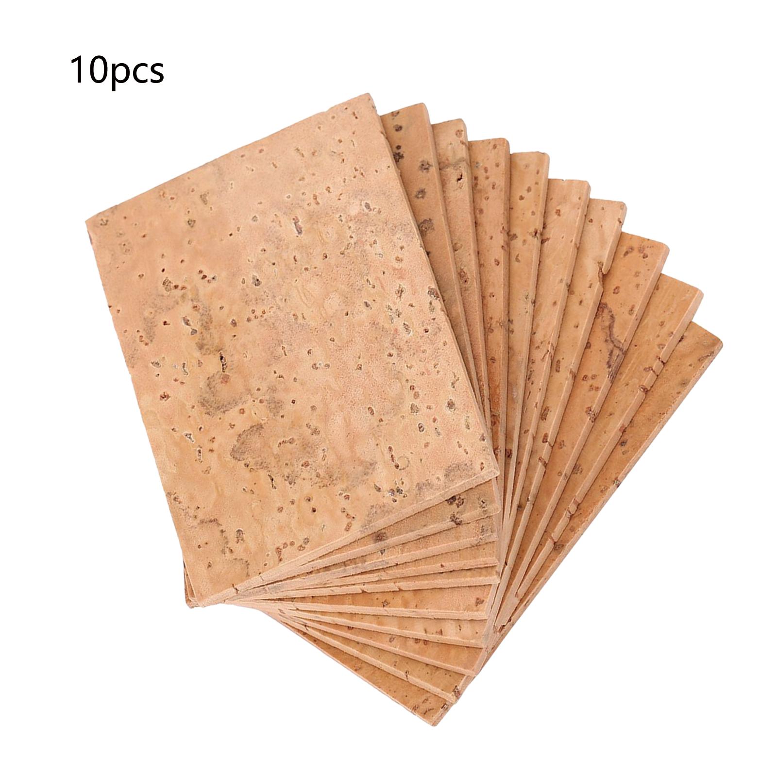 Saxophone Cork,5/10PCS Set Universal Saxophone Sax Neck Joint Cork Sheet Instrument Accessories 10PCS