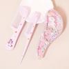 3 Unicorn and Rainbow Hair Comb Sets with Colorful Beads, Suitable for All Hair Types, the Perfect Gift for Young People