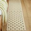 Tapis épais antidérapant en polypropylène pour table de chevet de chambre nordique moderne