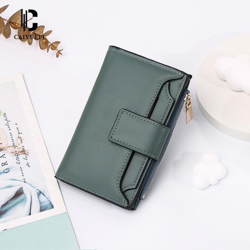 Women Long Wallet PU Leather Large Capacity Multi Card Holder Zipper Clutch Purse Coin Pocket Phone Wallet