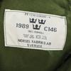 SWEDENISH ARMY 80s vintage utility Pants C146 khaki military Men's Used
