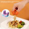 Silicone Snacks Finger Cover Oil-Proof And Dirt-Proof Food Clips Non-Slip Heat Resistant Finger Cots Multi-Function Kitchen Aid