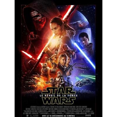 STAR WARS 7 The Force Awakens Original Rolled Cinema Poster Small Format 53x40cm Movie Poster Daisy Ridley