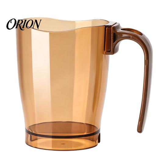 Exquisite Bathroom Decor Tumbler Clear Toothbrush Cup with Handle, Plastic Mouthwash Holder, Modern Handle Storage Slot Accessory for Countertop