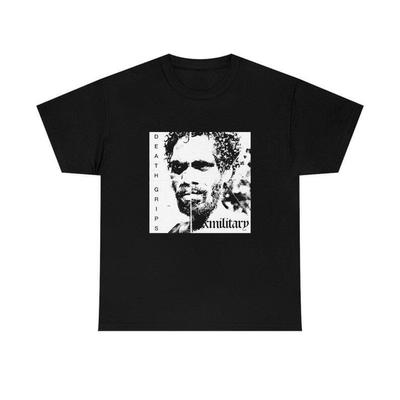 Camiseta Unisex Death Grips Banda Exmilitary Portada del Álbum Te5441