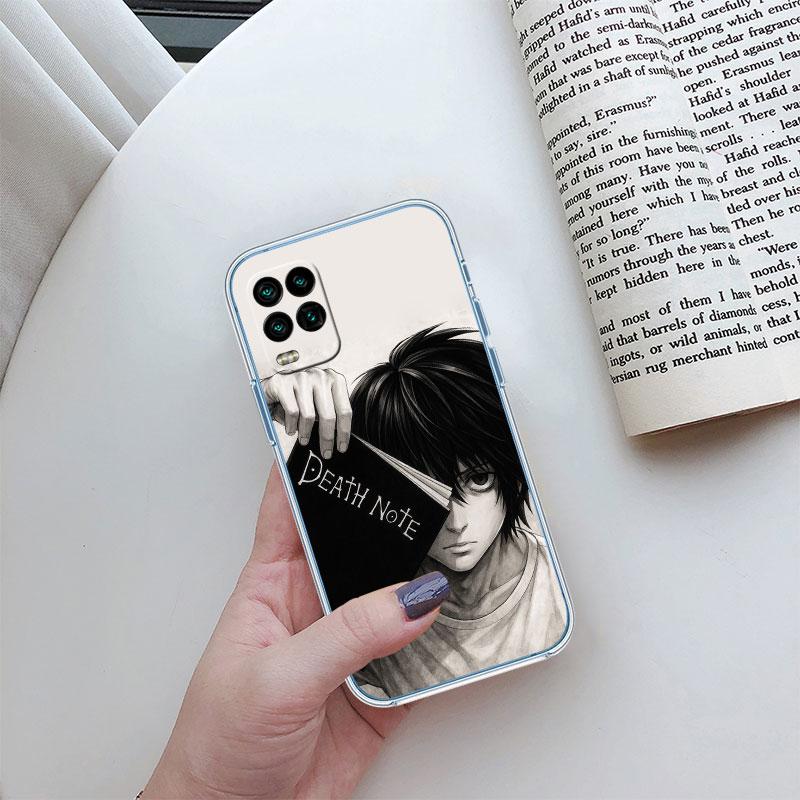 Death Note Transparent Phone Case for LG K22 K30 K40 K40S K41 K42 K50 K50S K51 K51S K52 K61 K62 K71 K92 Q61