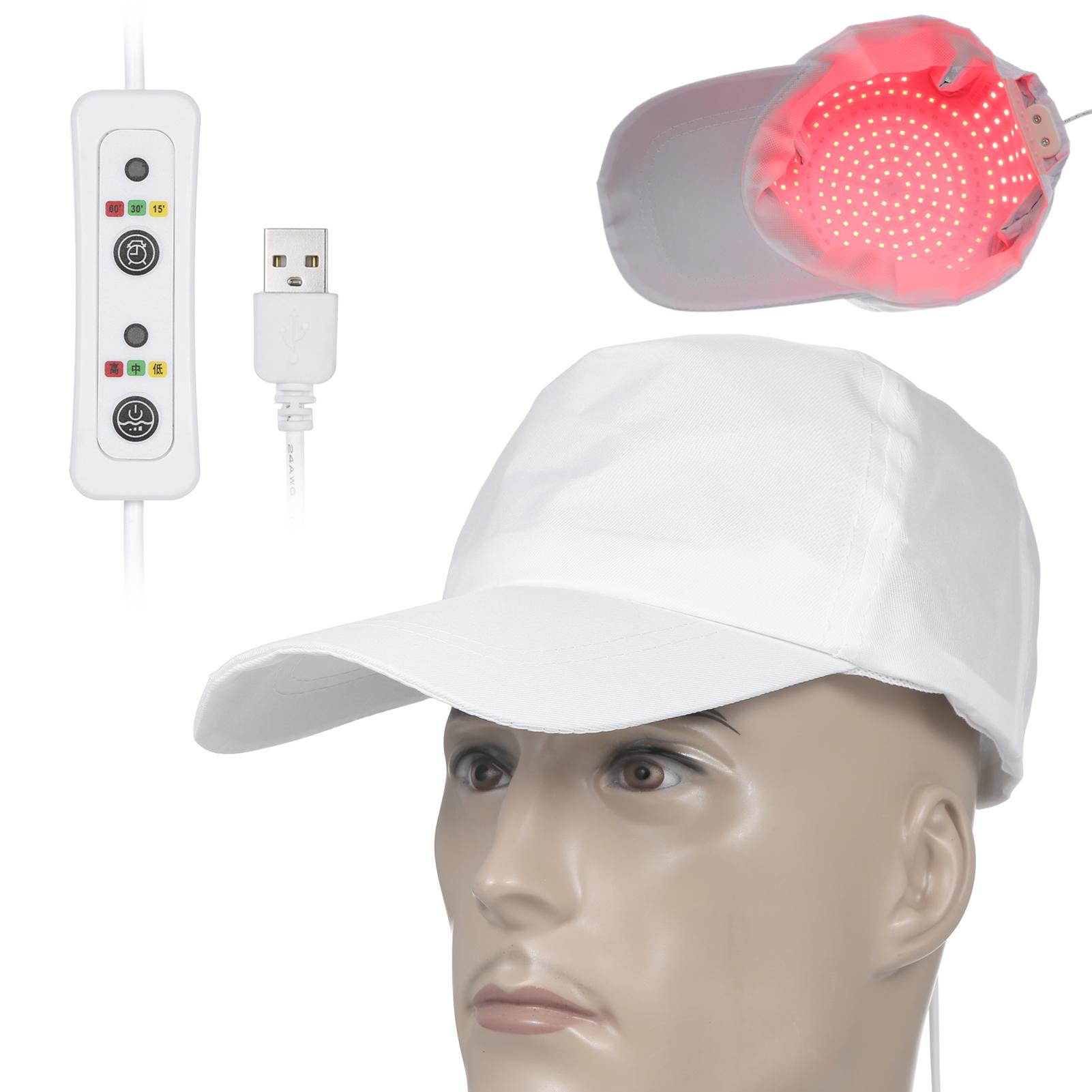 

Шапочка против выпадения волос, лазерный шлем для роста волос 94/186/240 шт. Технология светового чипа против выпадения волос 94pcs белый