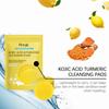 40pcs Set Turmeric Cleansing Pads Kojic Acid Turmeric Cleansing Pads Wet Compress Refreshing Deep Cleansing Daily Skin Care Essential