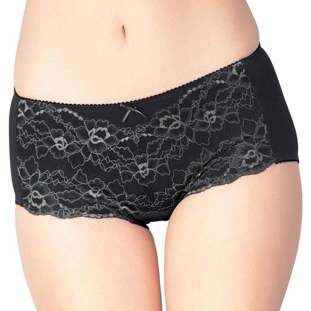 Frandelingerie Cotton Sanitary Panties with Wings and Double Waterproof Fabric to Prevent Back and Breathable for a Stuffy Boxer Daytime Sanitary Size