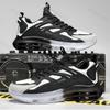 Mode 2025 Frühling Neue Herren Freizeit Sportschuhe Modetrend Vielseitige Schuhe mit dicker Sohle Low-Top Bequeme Schnür-Plateau-Sneakers