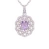 Natural Citrine Amethyst Topaz Garnet Colored Treasure Necklace S925 Sterling Silver