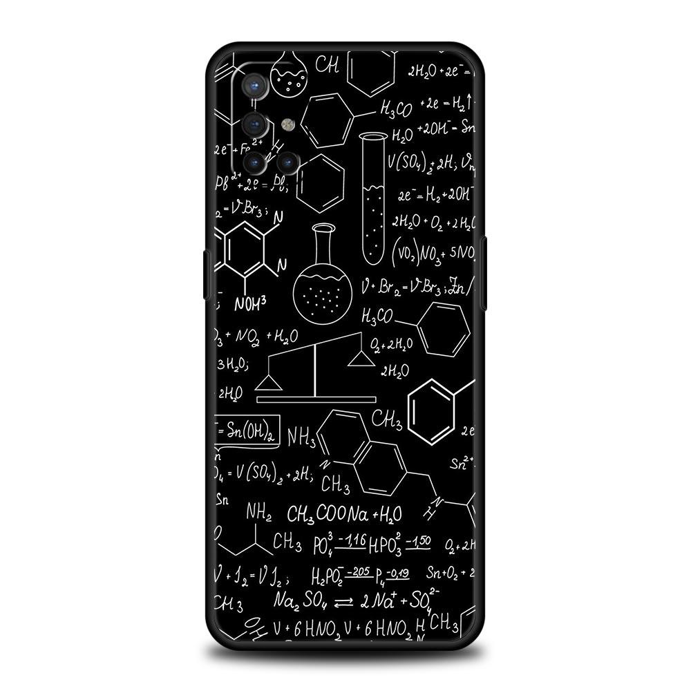 Phone Case For OnePlus 12 11 10 9 Pro 9T 12R 10R 9R 9RT 10T 8T 8 7 Nord 2T CE 2 5G N10 N100 Cover Physics Chemical Mathematics