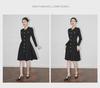 Xiao Xiang Celebrity Knitted Pleated Skirt Dress for Petite Women - Slim Fit, Versatile Short Bottoming Skirt