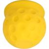 Unifizz 1 peça 50mm DI Amarelo Capa Universal para Bola de Engate de Reboque À Prova d'Água à Prova de Poeira Serve para Carro Caminhão RV Barco