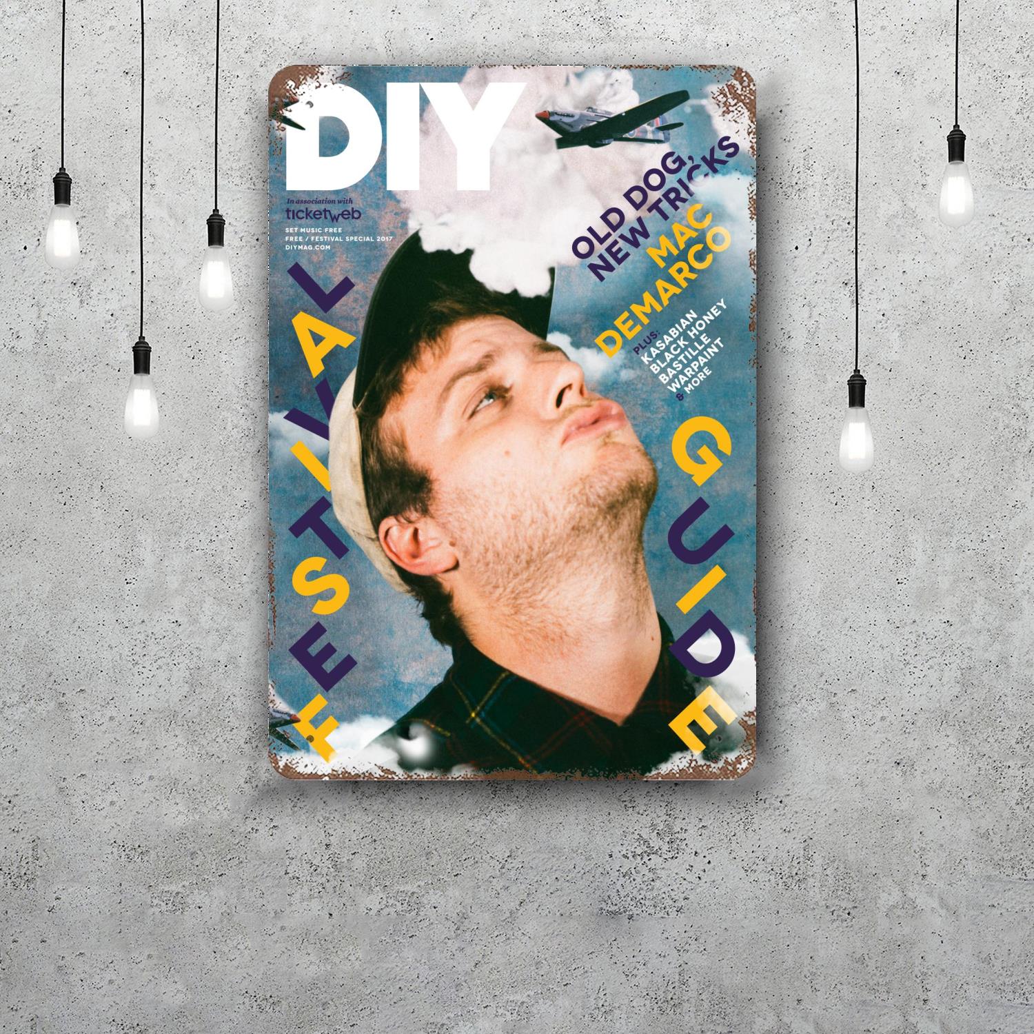 

Mac DeMarco Vintage Metal Tin Signs Posters Decor Retro Metal Plaque Wall Art Decor for Garage Bar 20x30cm（7.8x11.8inch）