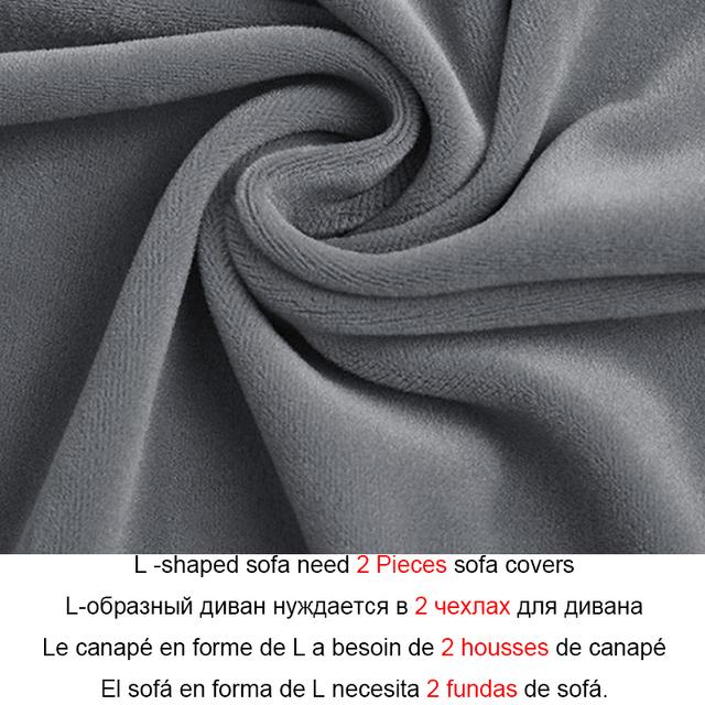 Embossed Velvet Sofa Covers Stretch High High-grade Sofa Cover For Living Room Couch Covers Corner Sofas Slipcover For Home Use Hotel