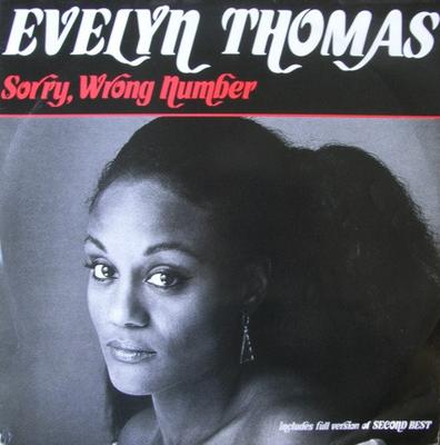 12inch Record EVELYN THOMAS - Sorry, Wrong Number SOHOT41 Record Shack Re 1985 UK Dance & Electronica Used