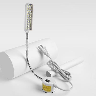LED Nähmaschinenlampe 360° Flexibel verstellbar Schwanenhals Arbeitslampen Industrieleuchten mit Magnetfuß für Werkbank Neu