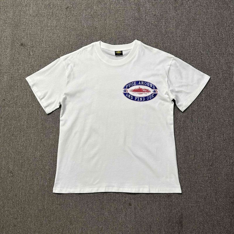 Cross-border corteiz Alcatraz series T-shirt short-sleeved letter Logo digital printing men's and women's tide t trend versatile