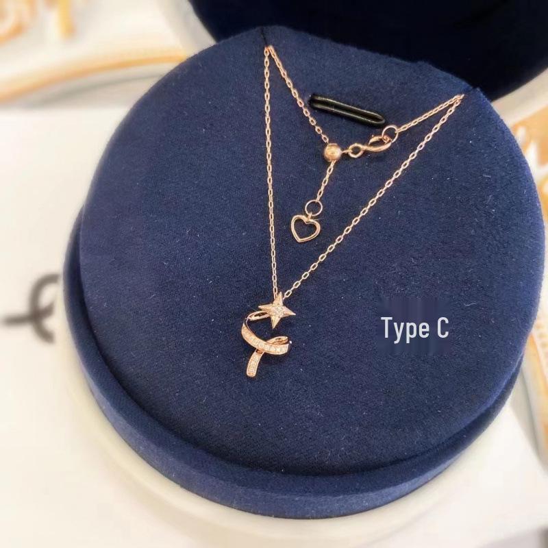 Minimalist Meteorite Star Necklace - Luxury Design for Women, Perfect Summer Gift for Friends and Trendsetters.