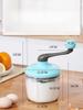 Manual Eggs Beater Practical Kitchen Tool Whisk Milk Frother Handheld Egg Mixer Hand Cranked To Beat Egg Whites Baking Tool
