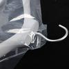 Thicken Transparent Plastic Clothing Dust Covers Hanging Suit Coat Dust Bags Reusable Wardrobe Storage Moisture-proof Bag Clothing Protective Cover