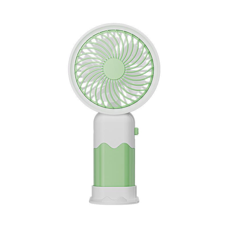 Compact USB Desktop Fan for Dorm & Travel зелёный