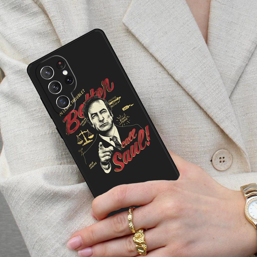 Better Call Saul PRINT Cell Phone Case for Samsung Galaxy S26 Ultra S25 S24 S23 S22 S21 S20 Note10 Cover