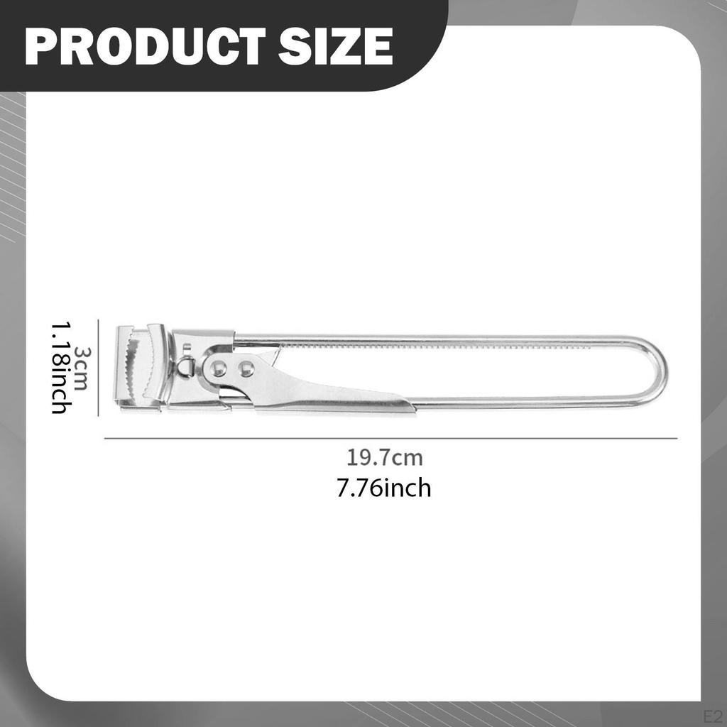 Jar Opener Adjustable Bottle Cap Removing Lid Opening Tool Can for Quick Meal Prep Weak Hands