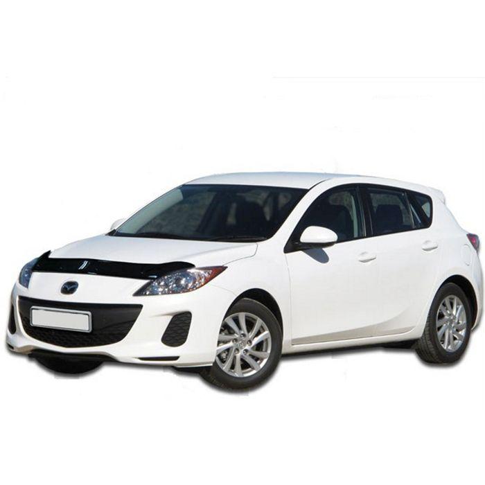 SCOUTT | Bra Capot Déflecteur Protection Pour Mazda 3 2009-2013 Hatchback, Aérodynamique, Assemblage Facile, Aucun perçage requis
