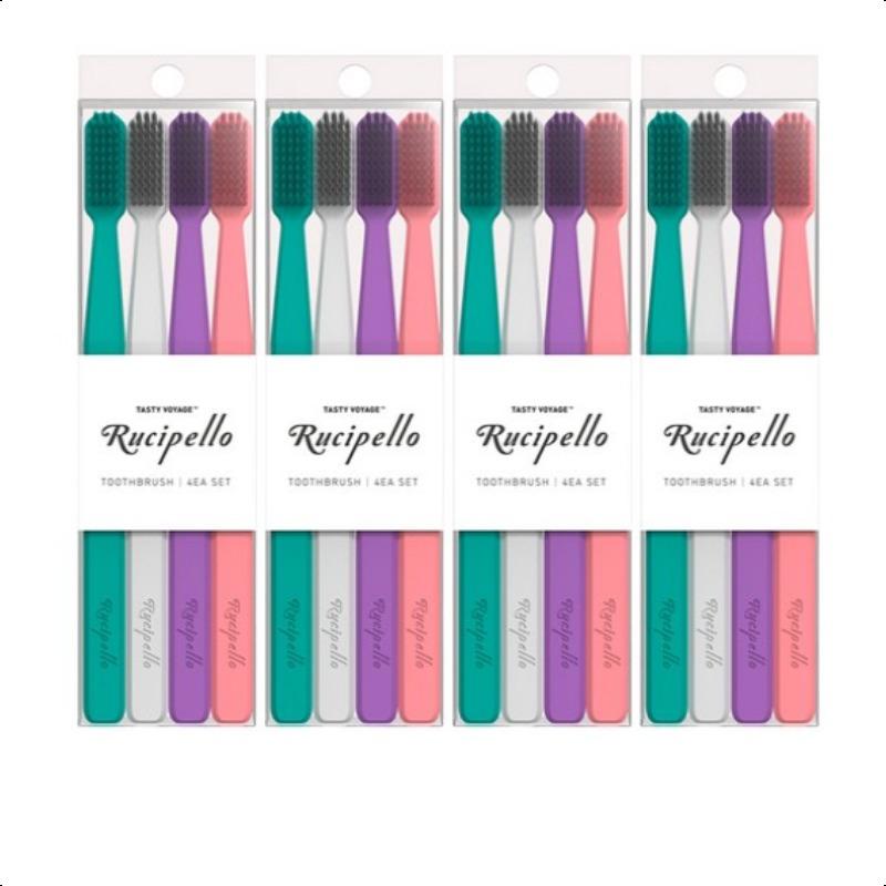 Rucipello Toothbrush 8ea Set Premium Tooth Brush Ko soyoung Korea