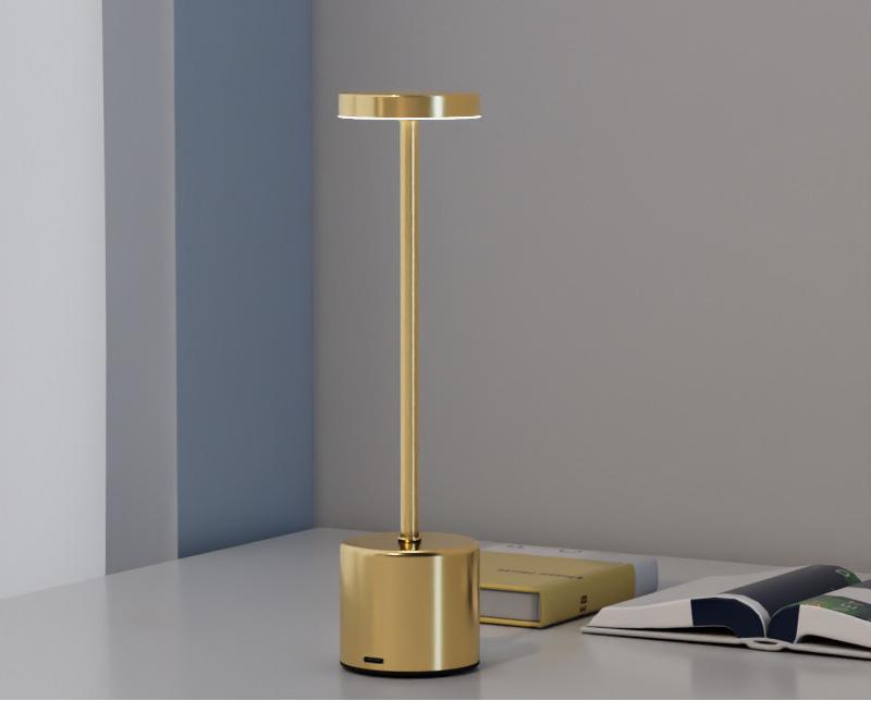 Adjustable Bedside Creative Ambient Light Bar Room Decor Light LED Cordless Touch Table Lamps Rechargeable Desk Lamp