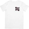 Muse Music Fit for Men & Women Quality Cotton T-Shirt White.