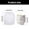 Silicone Mould for Candle Making and Resin Art Castles Storage Cup Crafting Nordic Designs Home Decoration Daily Use