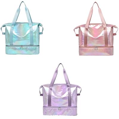 Travel Duffle Bag for Women and Girls Sports Bag Large Capacity Gym Bag Yoga Bag Luggage Bag Shoulder Bag Top Handle Bag