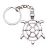 Starfish Shell Turtle Beach Ocean Keychain for Boys Trendy Boho Fathers Day Gift Classic Wallet Accessory