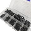 Pack of 500 Plastic Washers Washers Black Nylon Spacer Sleeves Plastic Washers Assortment Spacers 8 Size Washers Set