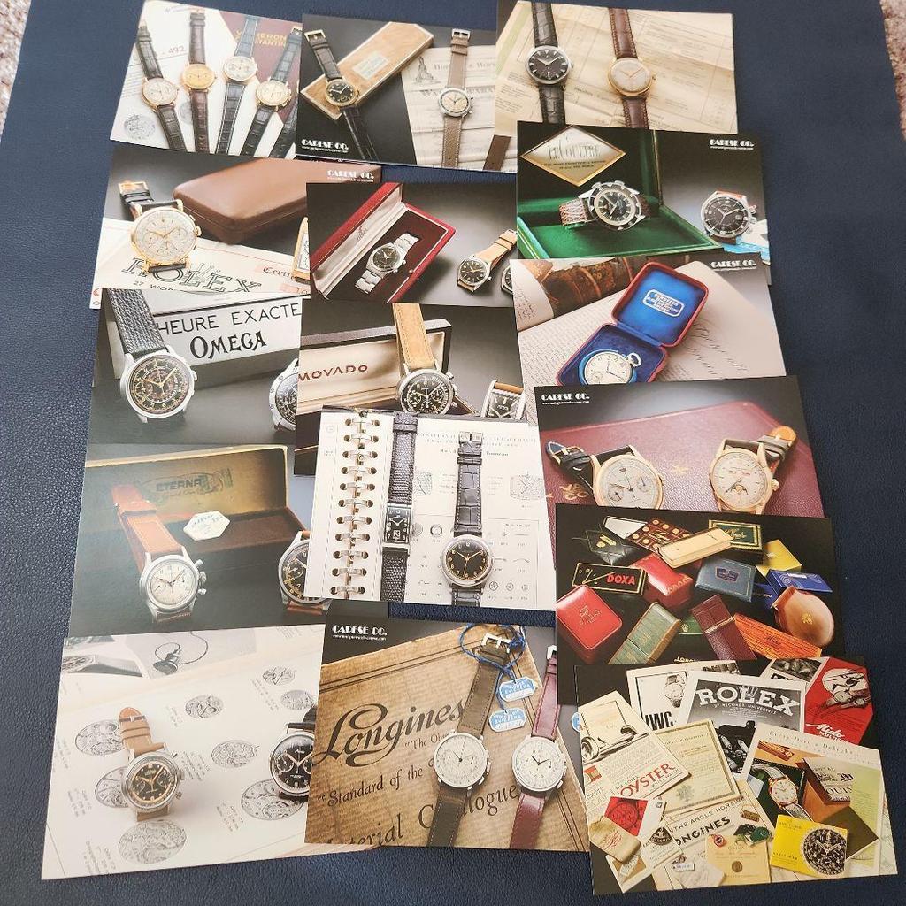 Used ROLEX TUDOR etc. Cares desk calendar 2023, 2024