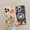 MiLing Cute Cartoon iPhone 15 Pro Max Case with Magnetic Stand