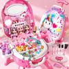 Children'S Cosmetics Girls Dressing Toys Simulation Playing House Princess Makeup Portable Jewelry Set