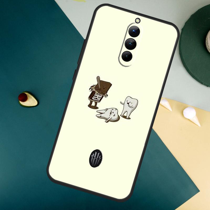 Dentist Tooth Pattern For ZTE Nubia Red Magic 10S Pro Plus 7 6S 7S 8 9 8S 9S Pro Red Magic 10 Air 11 Pro Plus Case