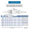 Shuangan Galvanized Expansion Bolts (30-Pack)