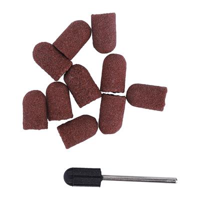 10 sztuk Specjalna Głowica do Szlifowania Piaskowania Polerowania Piasek Narzędzie do Manicure Pedicure (7 * 13)