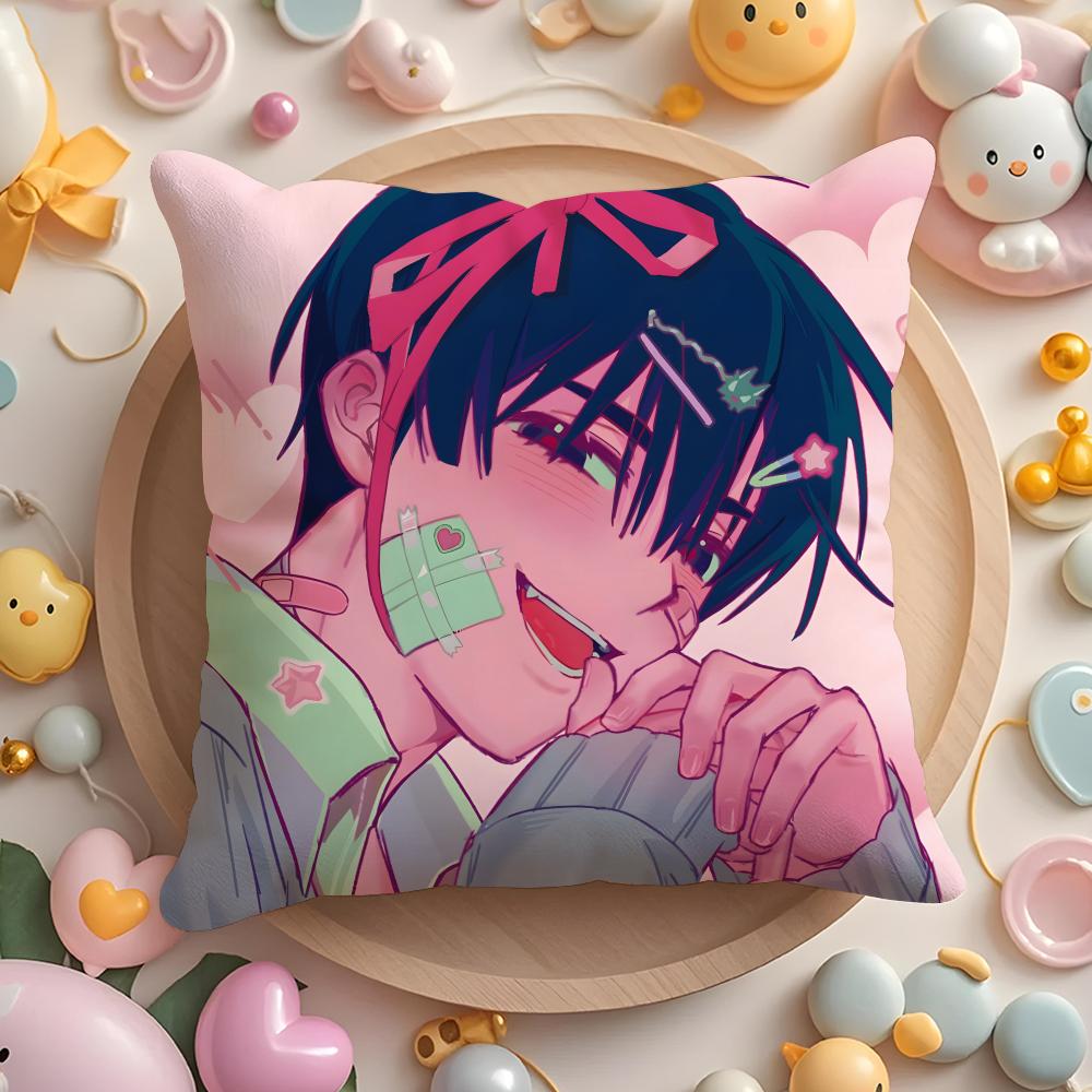 Alien Anime S-Stage Cushion Cover Home & Car Multi-Scene Pillow Cover - Reversible, Soft & Durable for Daily Use