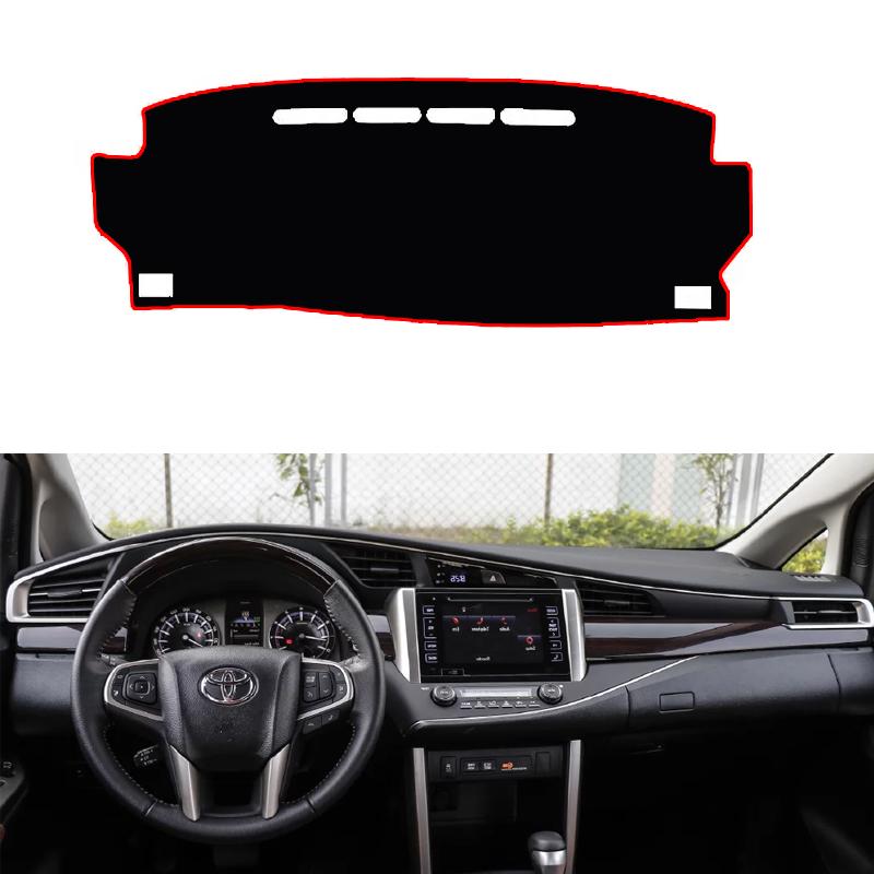 For Toyota Kijang Innova 2 Crysta AN140 2016- 2021 Anti-Slip Dashboard Cover Protective Pad Car Accessories Sunshade Carpet 2018