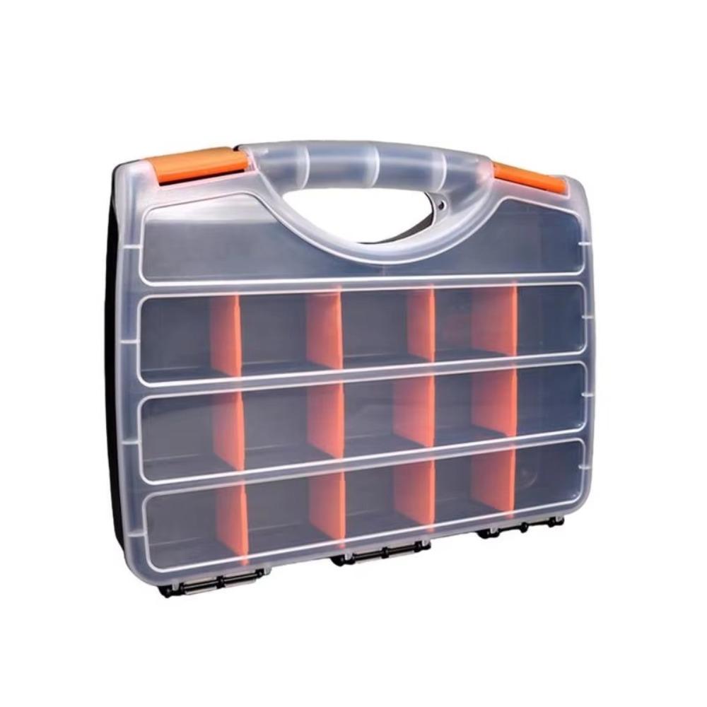 Metal Parts Screw Storage Box Plastic Auto Repair Tool Box Durable Parts Box
